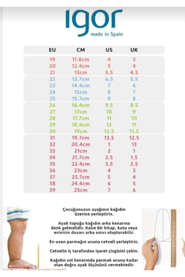 İgor Çocuk Star Günlük Kullanım Sandalet