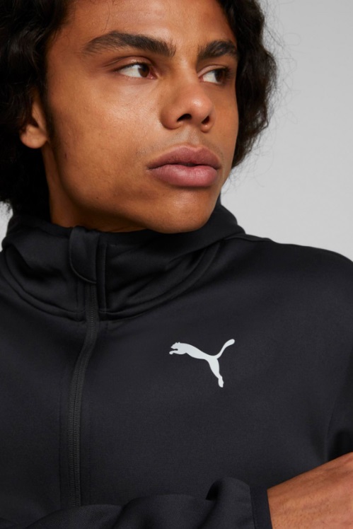 Puma Erkek Fermuarlı Kapüşonlu Sweatshirt