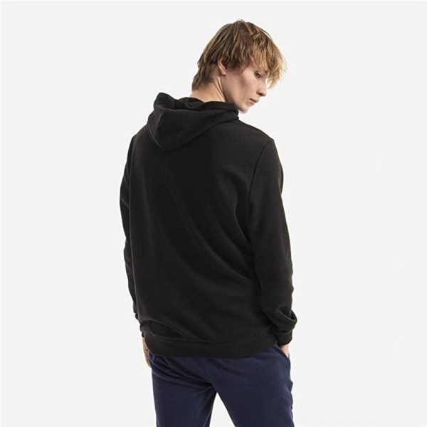 Puma Essential Big Logo Hoodie Erkek Siyah Günlük Stil Sweatshirt