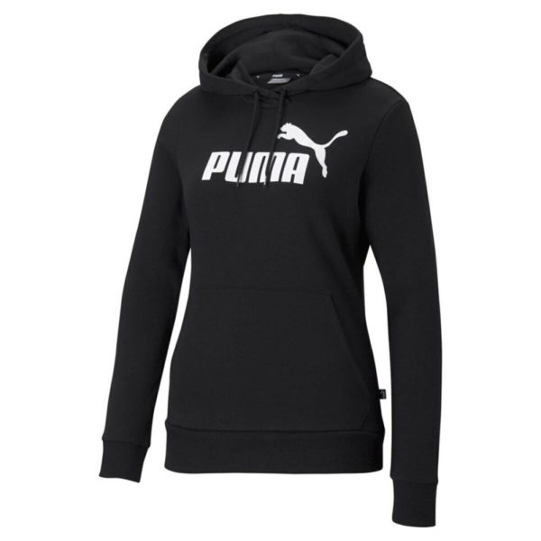 Puma Puma Essentials Logo Kadın Siyah Sweatshirt