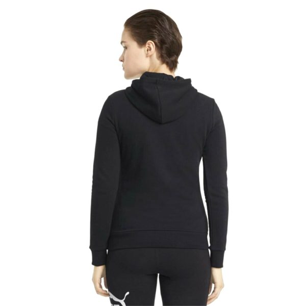 Puma Puma Essentials Logo Kadın Siyah Sweatshirt