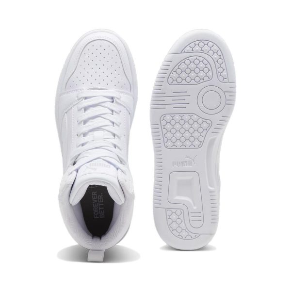 Puma Unisex Rebound V6 Mıd Jr Günlük Spor Ayakkabı