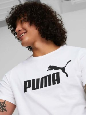 Puma Erkek Regular Fit Baskılı Pamuk Tişört