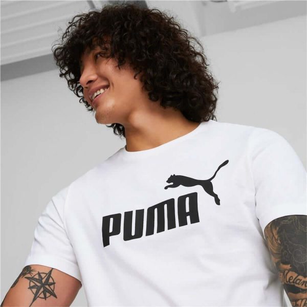 Puma Erkek Regular Fit Baskılı Pamuk Tişört