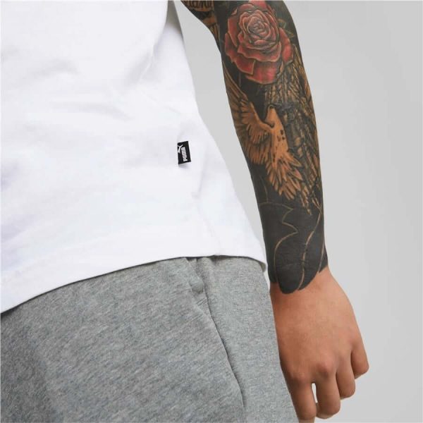 Puma Erkek Regular Fit Baskılı Pamuk Tişört