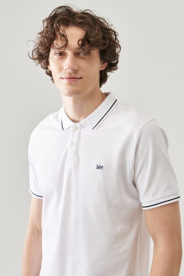 Lee Erkek Regular Fit Polo Yaka Tişört