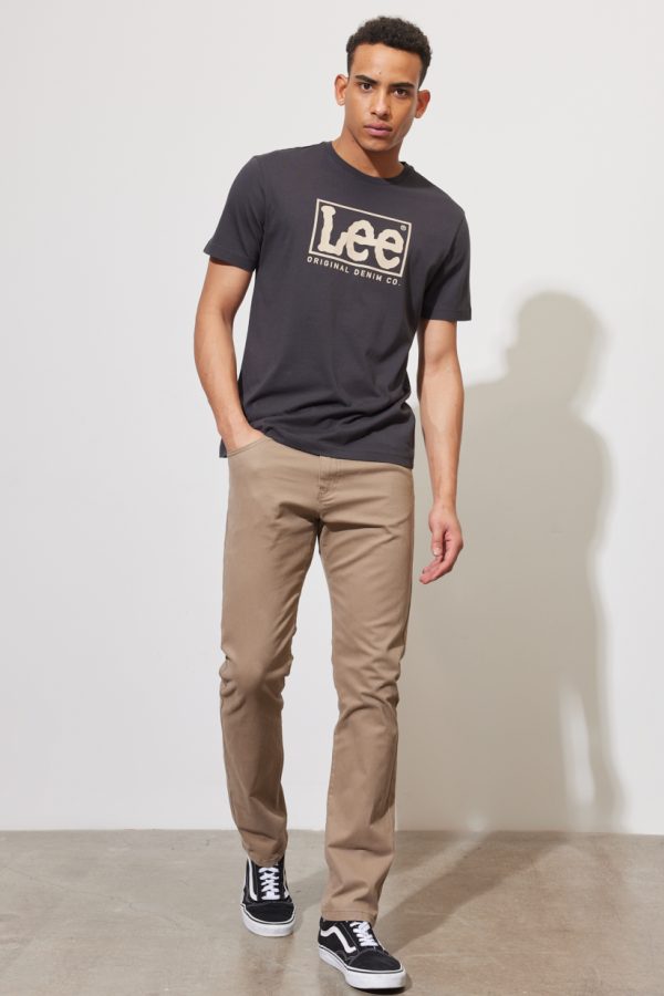 Lee Erkek Bisiklet Yaka Regular Fit Tişört