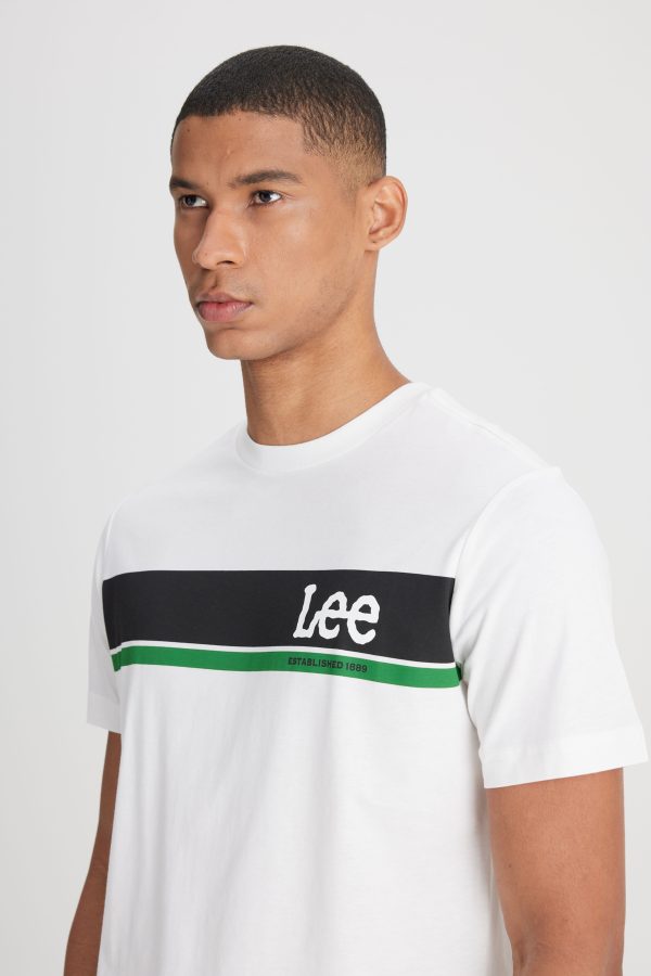 Lee Erkek Bisiklet Yaka  Regular Fit Tişört