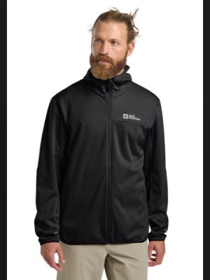 Jack Wolfskin Erkek Kapüşonlu Yağmurluk Rüzgarlık