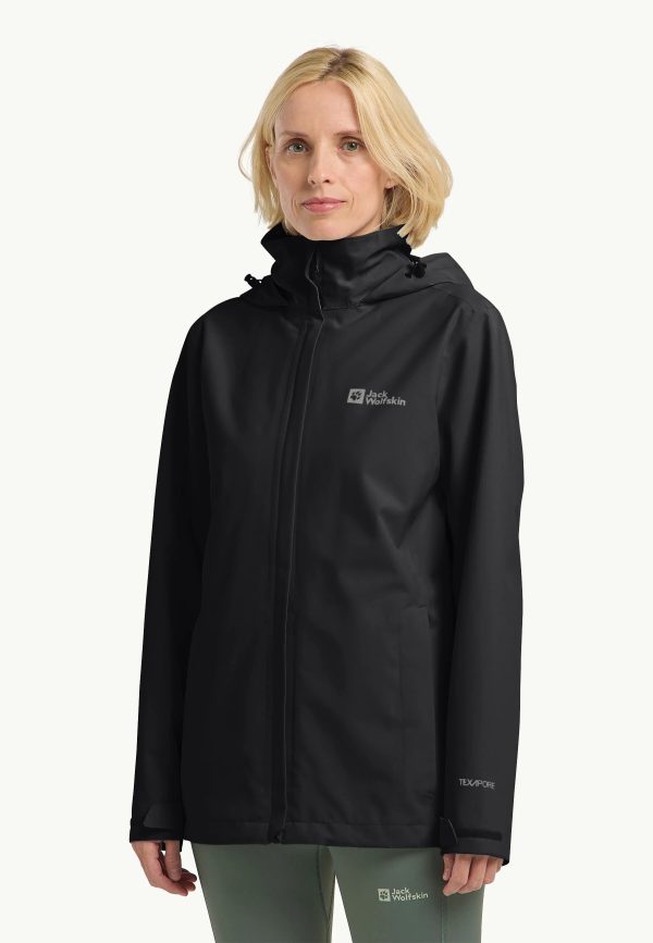 Jack Wolfskin Kadın Yağmurluk Rüzgarlık