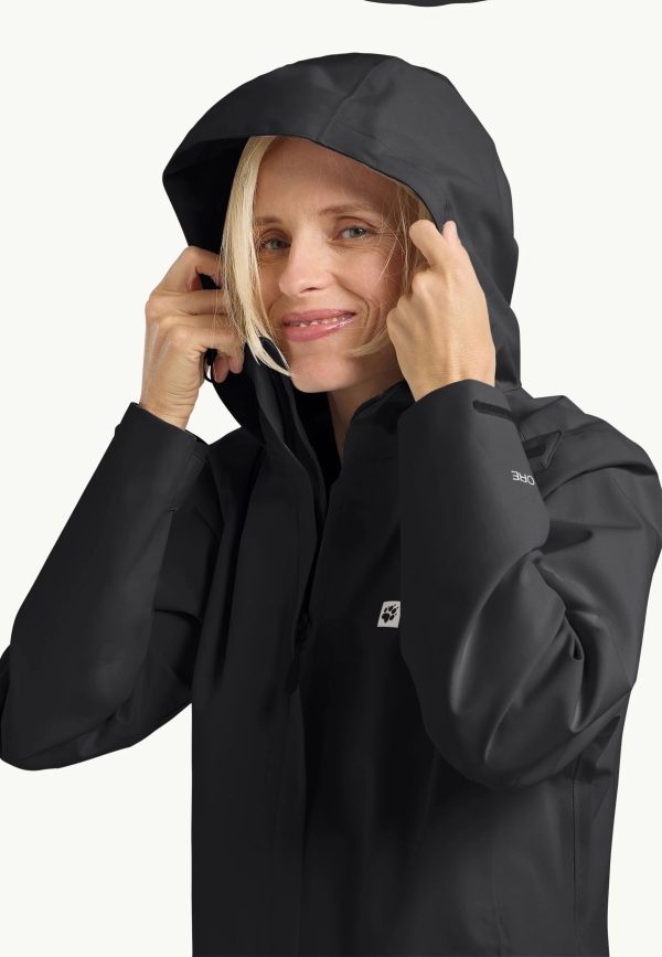Jack Wolfskin Kadın Yağmurluk Rüzgarlık