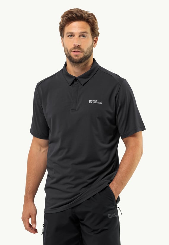 Jack Wolfskin Delgami Erkek Polo Yaka Tişört