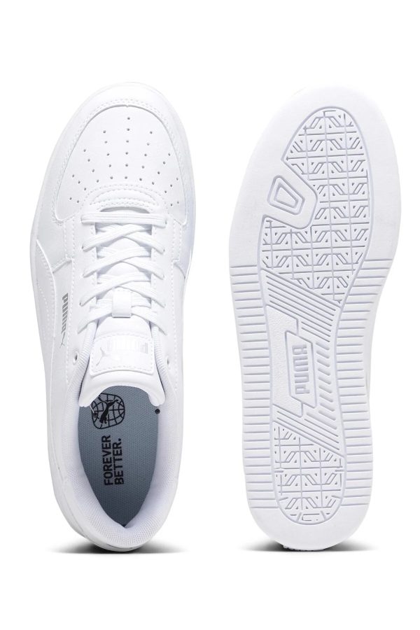 Puma Unisex Caven Günlük Kullanım Spor Ayakkabı Siyah-Beyaz