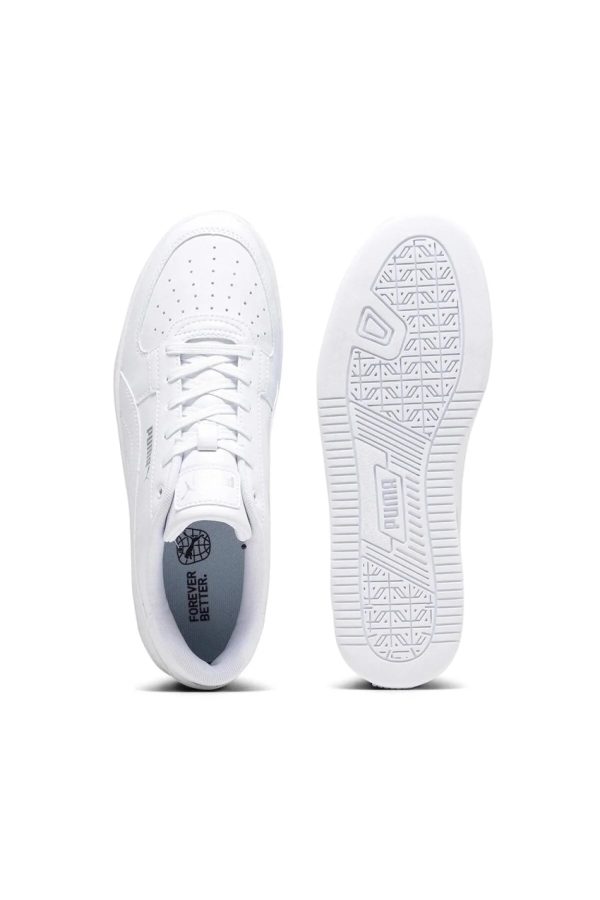Puma Unisex Caven Günlük Kullanım Spor Ayakkabı Siyah-Beyaz