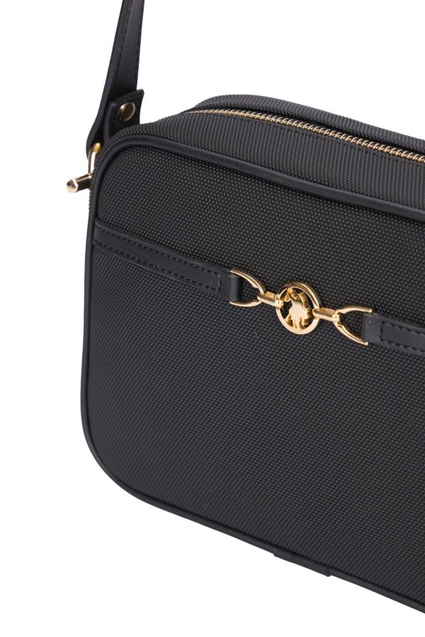 U.s. Polo Assn. Sıyah Kadın Postacı Çantası