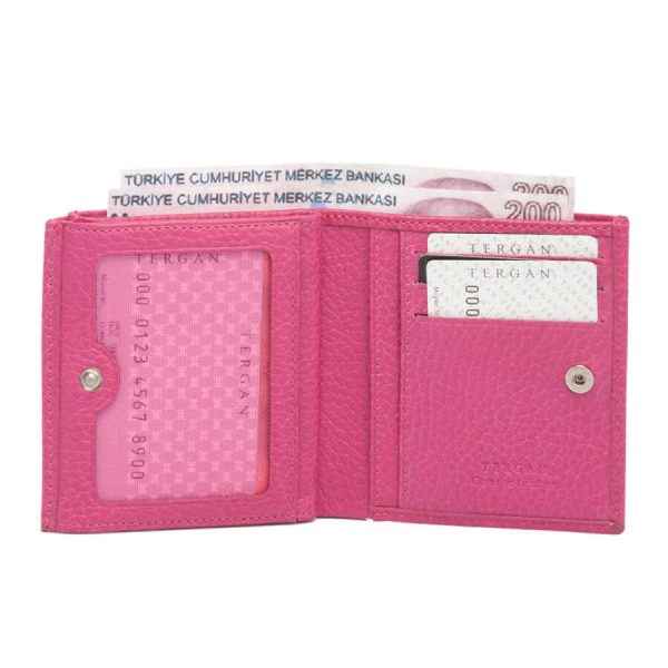 Tergan Kadın Hakiki Deri Cüzdan