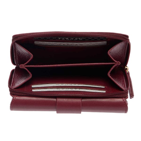 Tergan Kadın Hakiki Deri Portföy Cüzdan