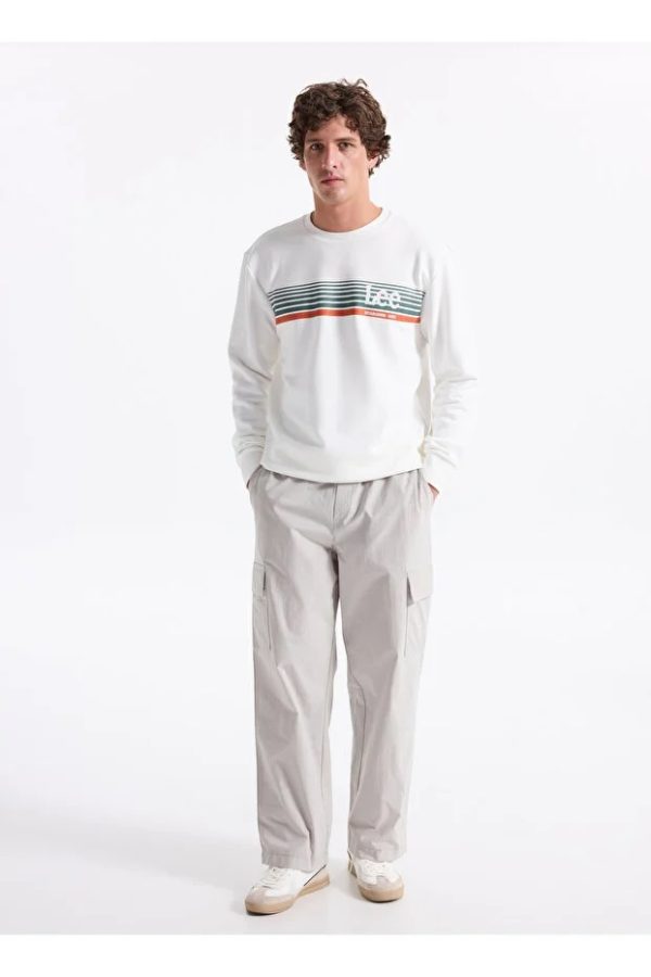 Lee Erkek Bisiklet Yaka Regular Fit Sweat