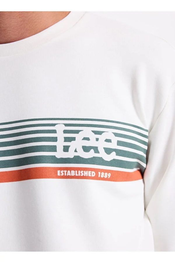 Lee Erkek Bisiklet Yaka Regular Fit Sweat