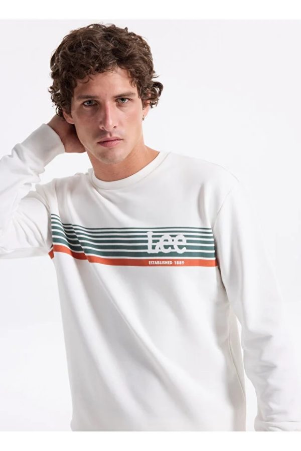 Lee Erkek Bisiklet Yaka Regular Fit Sweat