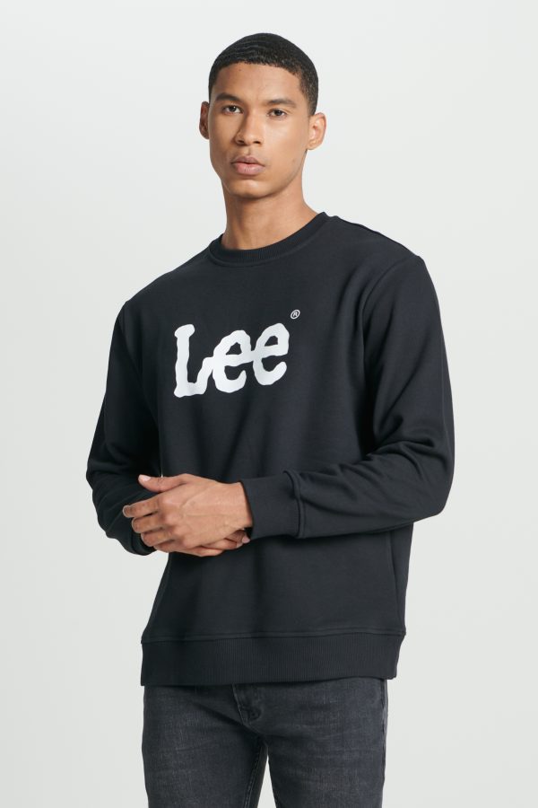Lee Erkek Regular Fit Bisiklet Yaka Sweat