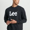 Lee Erkek Regular Fit Bisiklet Yaka Sweat