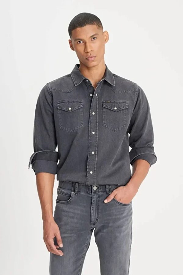 Lee Erkek Regular Fit Jean Gömlek