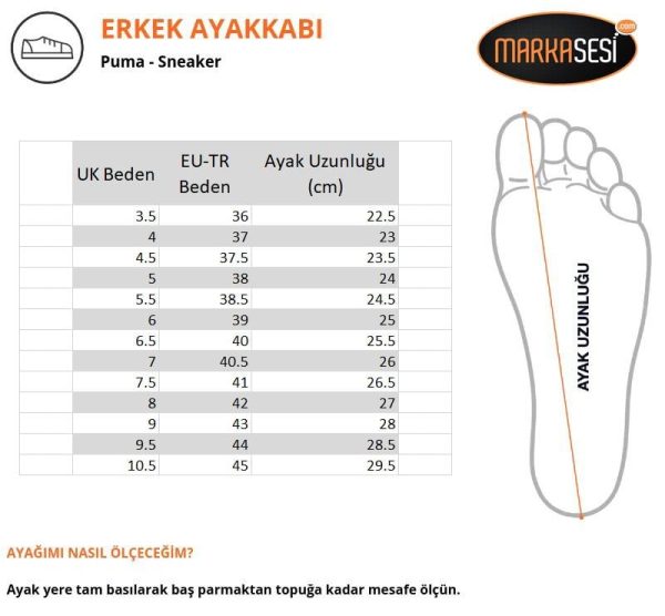 Puma Unisex Günlük Kullanım Spor Ayakkabı