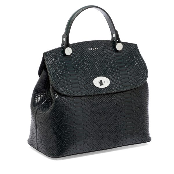 Tergan Deri Kadın Omuz Çantası