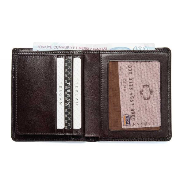 Tergan Erkek Hakiki Deri Cüzdan