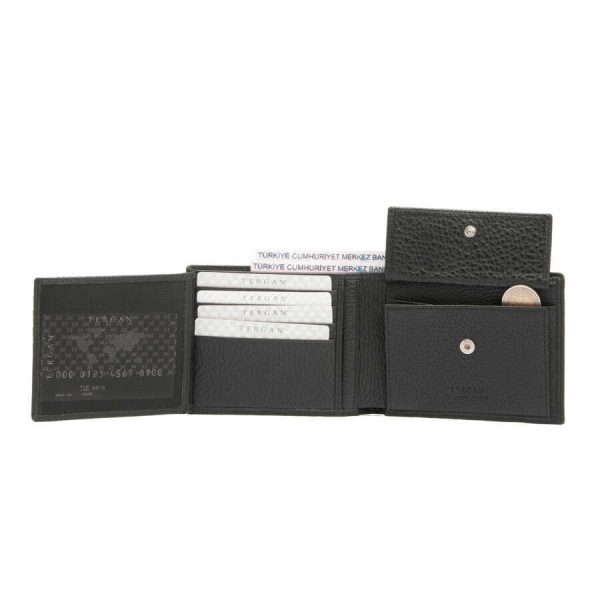 Tergan Erkek Hakiki Deri Cüzdan