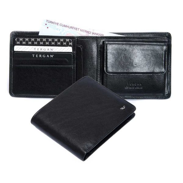 Tergan Erkek Hakiki Deri Cüzdan