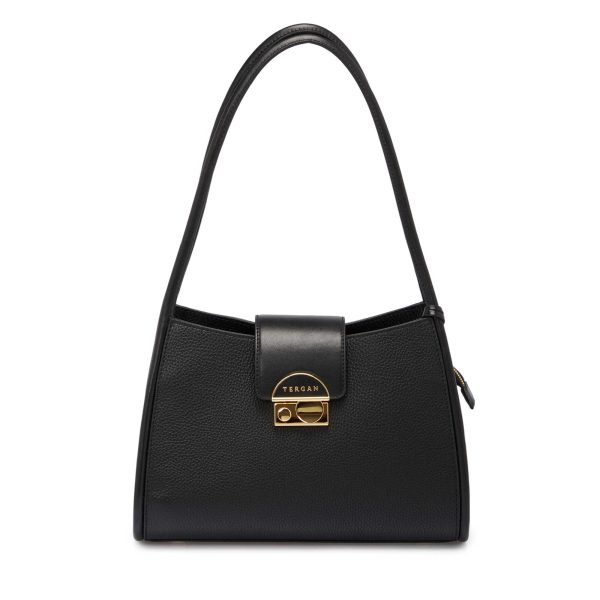 Tergan Kadın Hakiki Deri Omuz Çantası