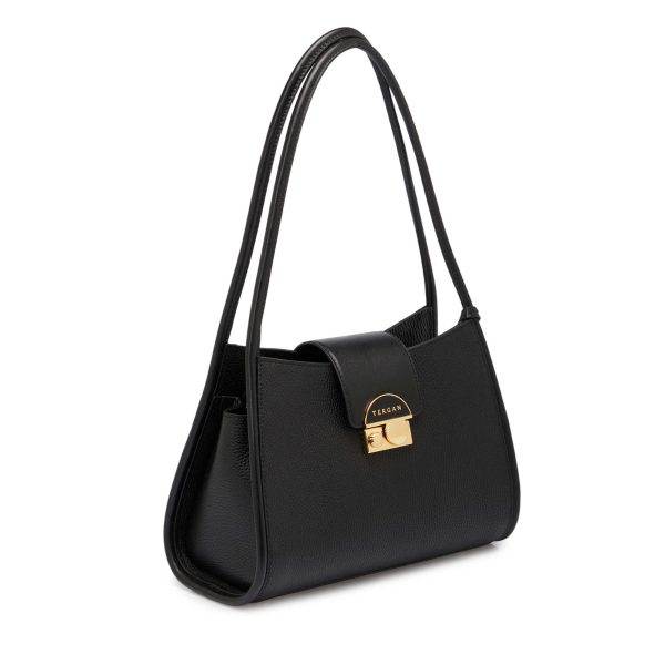 Tergan Kadın Hakiki Deri Omuz Çantası