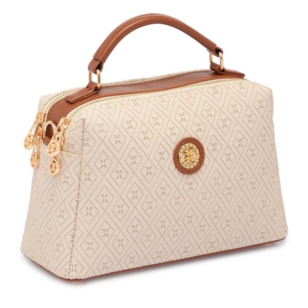 Tergan Print Kadın El Çantası