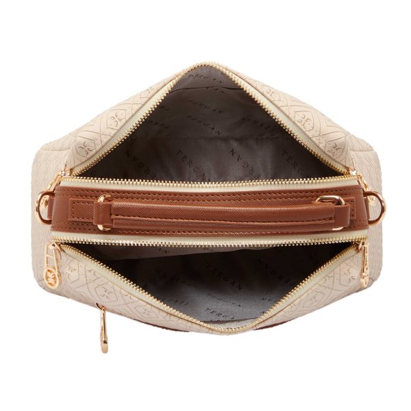 Tergan Print Kadın El Çantası