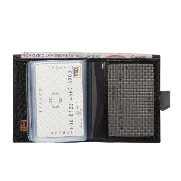 Tergan Unisex Hakiki Deri Kartlık