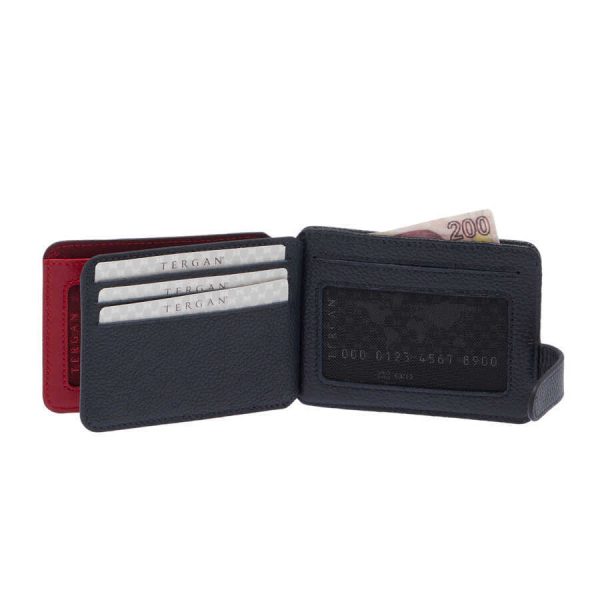 Tergan Unisex Hakiki Deri Kartlık