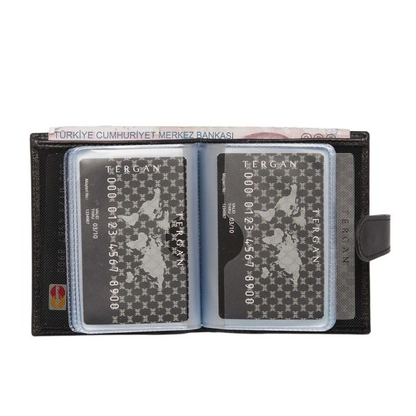 Tergan Unisex Hakiki Deri Kartlık