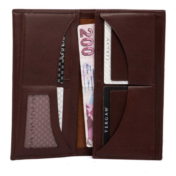 Tergan Unisex Hakiki Deri Kartlık