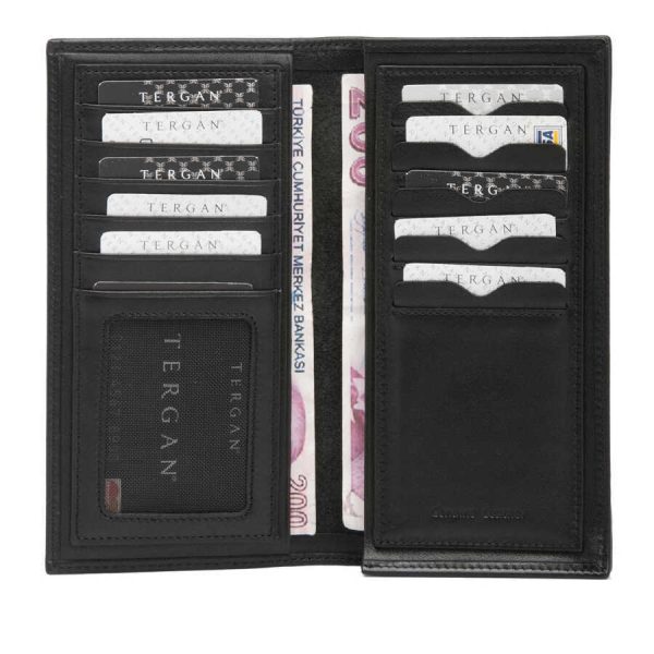 Tergan Unisex Hakiki Deri Portföy Cüzdan