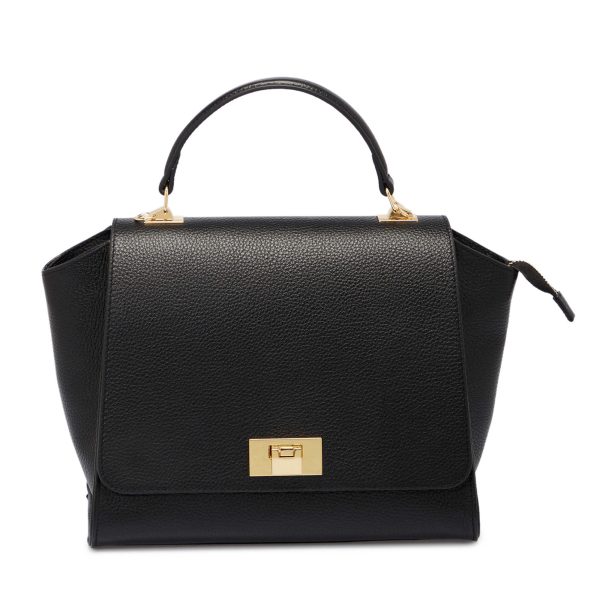 Tergan Kadın %100 Hakiki Deri El Tutmalı Çanta