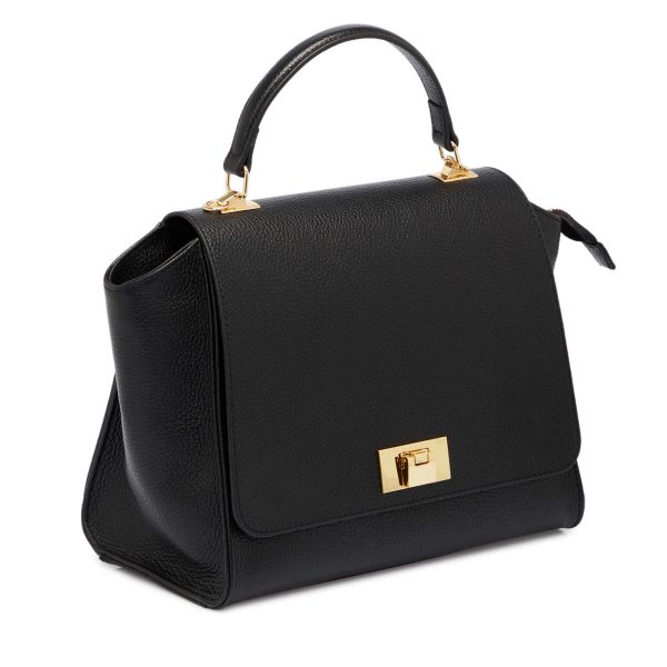 Tergan Kadın %100 Hakiki Deri El Tutmalı Çanta