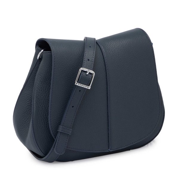 Tergan Kadın %100 Hakiki Deri Yan Çapraz Çanta