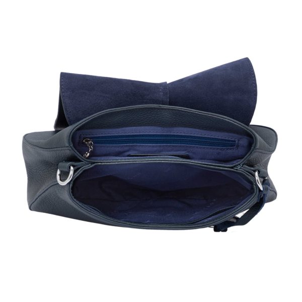 Tergan Kadın %100 Hakiki Deri Yan Çapraz Çanta