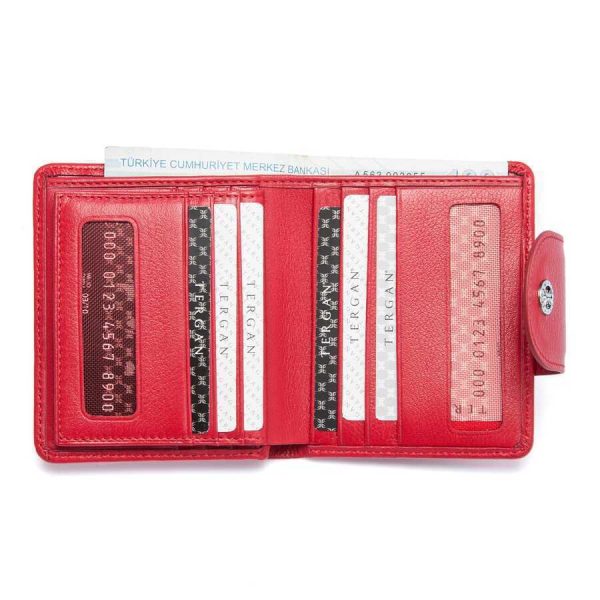 Tergan Kadın Hakiki Deri Cüzdan