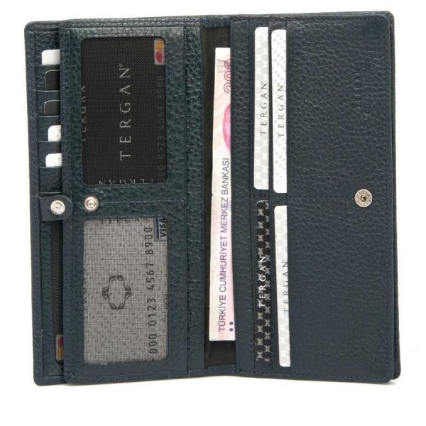 Tergan Kadın Hakiki Deri Cüzdan