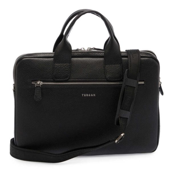 Tergan Unisex Hakiki Deri Evrak Çantası