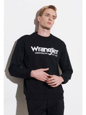 Wrangler Erkek Regular Fit Bisiklet Yaka Sweat