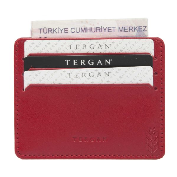 Tergan Unisex Hakiki Deri Kartlık